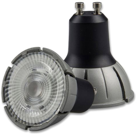 ISOLED GU10 Vollspektrum LED Strahler 7W COB, 36°, 2700K, dimmbar von ISOLED