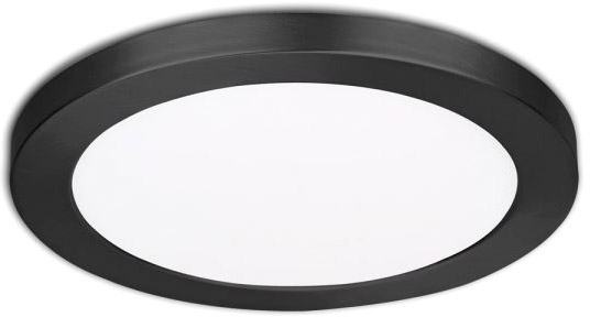 ISOLED LED Aufbau/Einbauleuchte Slim Flex, 18W, schwarz, ColorSwitch 3000K|3500K|4000K von ISOLED