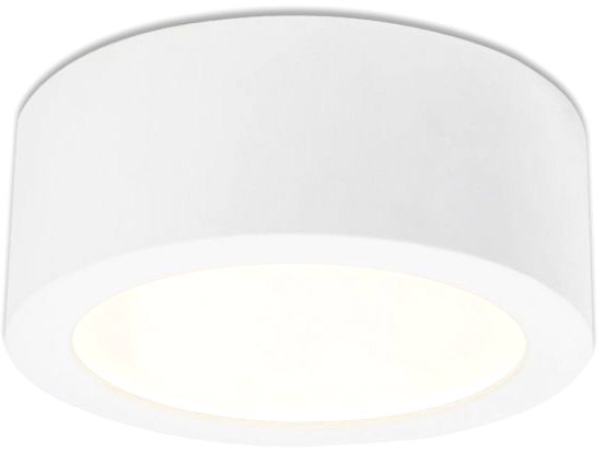 ISOLED LED Aufbauleuchte LUNA 18W, weiß, indirektes Licht, neutralweiß von ISOLED