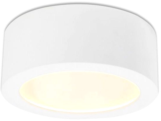 ISOLED LED Aufbauleuchte LUNA 18W, weiß, indirektes Licht, warmweiß, dimmbar von ISOLED