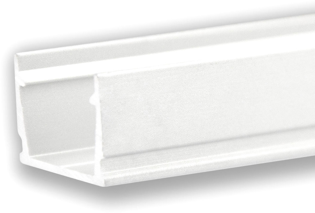 ISOLED LED Aufbauprofil SURF10 Aluminium weiß RAL 9010, 200cm von ISOLED