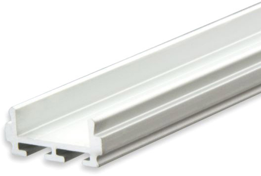 ISOLED LED Aufbauprofil SURF12 RAIL Aluminium eloxiert, 200cm von ISOLED