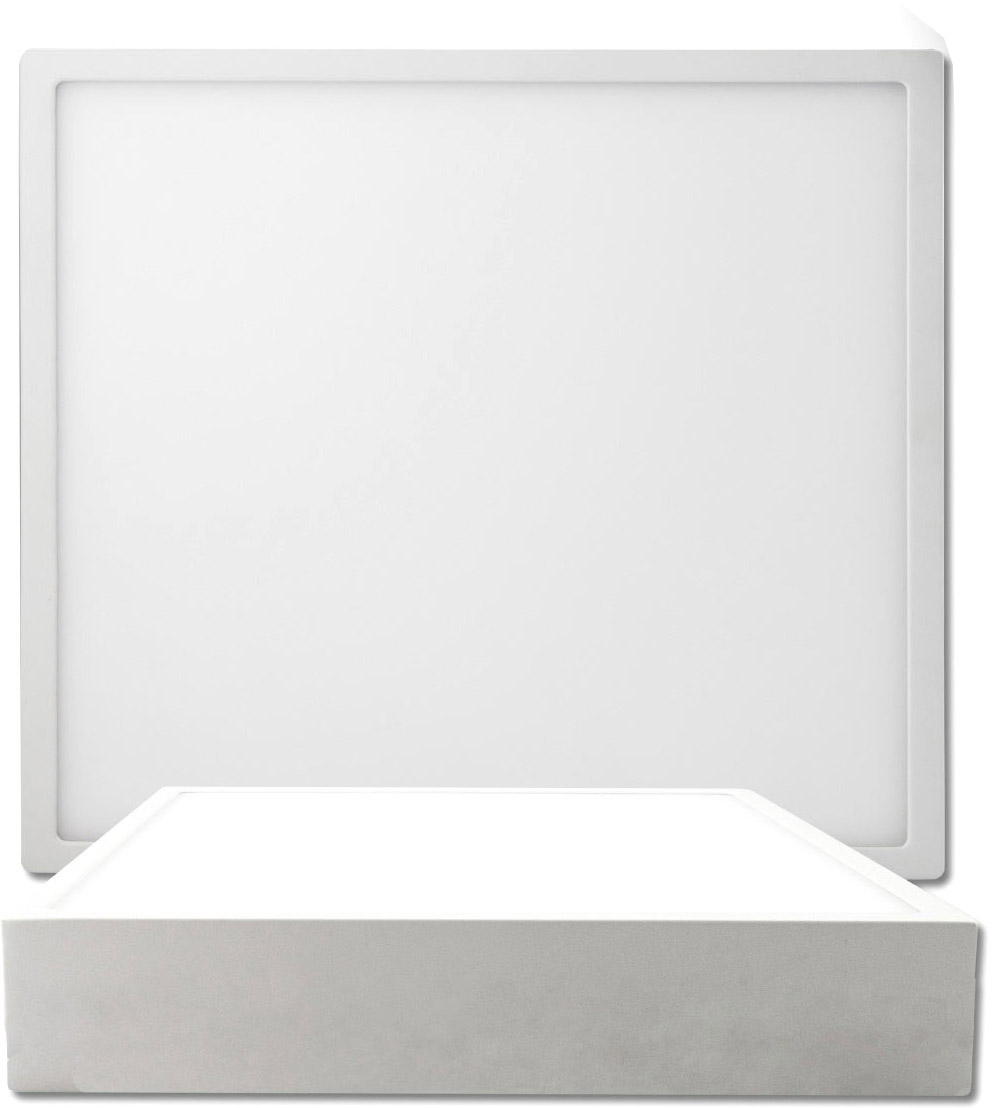 ISOLED LED Deckenleuchte PRO weiß, 24W, 225x225mm, ColorSwitch 2700|3000|4000K, dimmbar von ISOLED