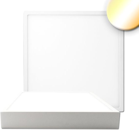 ISOLED LED Deckenleuchte PRO weiß, 30W, 300x300mm, ColorSwitch 2700|3000K|4000k, dimmbar von ISOLED