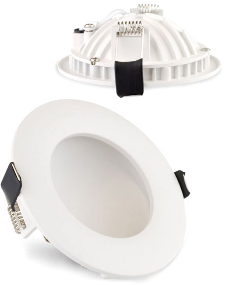 ISOLED LED Downlight LUNA 8W, indirektes Licht, weiß, warmweiß, dimmbar von ISOLED