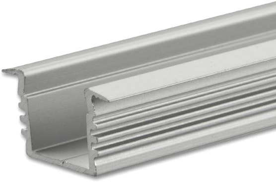 ISOLED LED Einbauprofil DIVE12 Aluminium eloxiert, 200cm von ISOLED