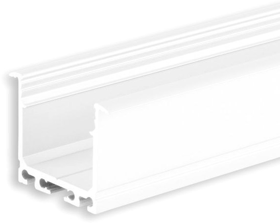 ISOLED LED Einbauprofil DIVE24 Aluminium weiß RAL 9010, 200cm von ISOLED