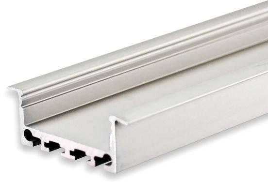 ISOLED LED Einbauprofil DIVE24 FLAT V1 Aluminium eloxiert, 200cm von ISOLED