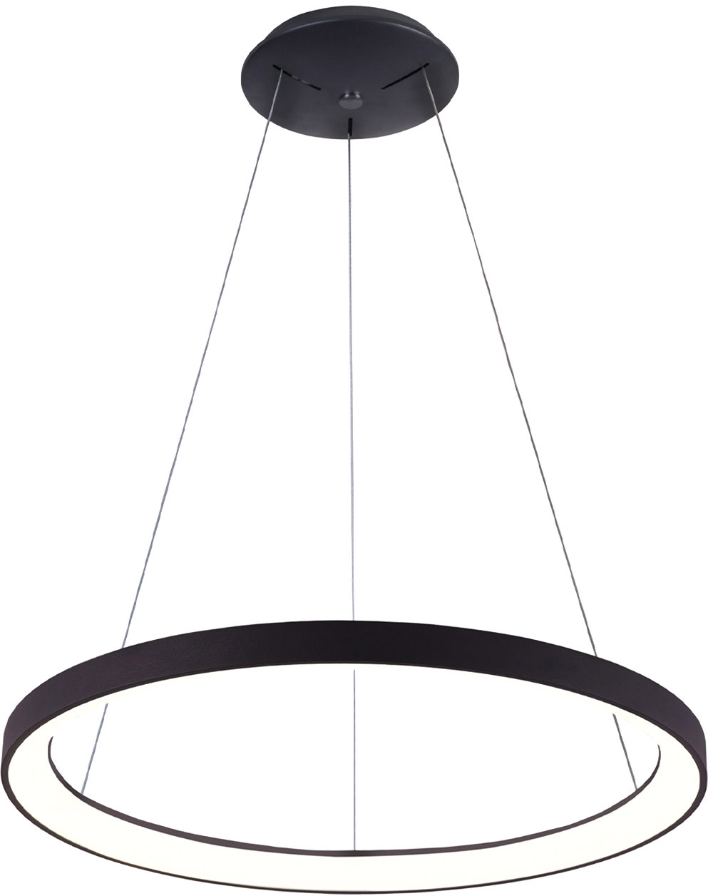 ISOLED LED Hängeleuchte Orbit 580, schwarz, 48W, rund, ColorSwitch 3000|3500|4000K, dimmbar von ISOLED