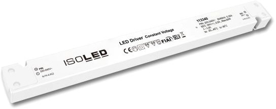 ISOLED LED Trafo 24V/DC, 0-60W, slim, SELV von ISOLED