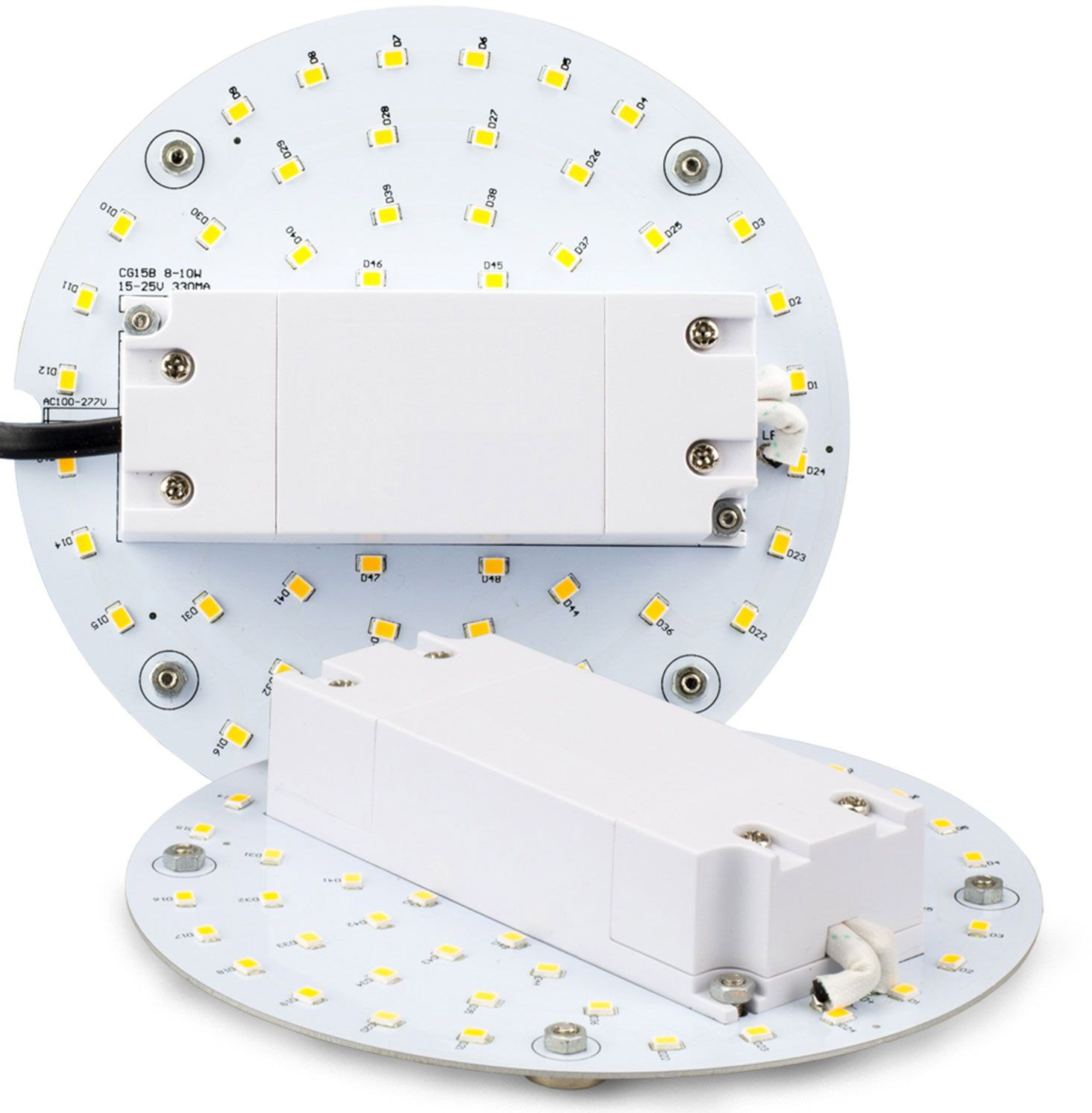 ISOLED LED Umrüstplatine 130mm, 9W, mit Magnet, warmweiß von ISOLED