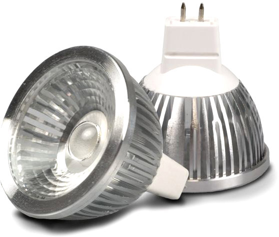 ISOLED MR16 LED Strahler 5,5W COB, 70°, warmweiß, dimmbar von ISOLED