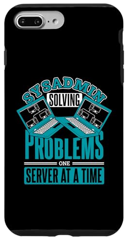 Hülle für iPhone 7 Plus/8 Plus Solving Problems One Server At A Time Admin Administrator von IT-Betrieb Admin IT-Spezialist Geschenke