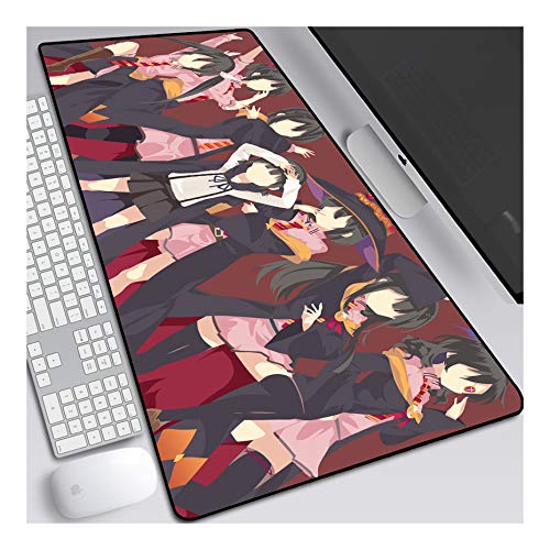 ITBT Mouse Pad Wonderful World XL Gaming Mauspad, 700x300mm Anime Mousepad, Höchstmaß an Präzision, extra stark vernähter Rand, gummierte Unterseite, Desktop Computer,E von ITBT