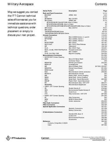 ITT 030-9165-000 Rundsteckverbinder 1St. von ITT