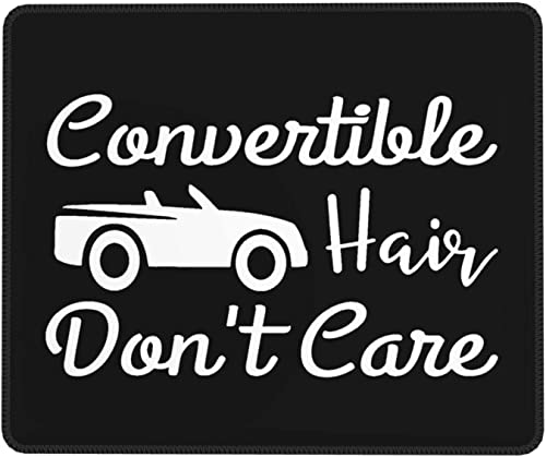 Convertible Hair Don't Care Mousepad wasserdichte rutschfeste quadratische Tastaturmatte, für Büro-Laptop-Computer 8,3 x 10,3 Zoll von IUBBKI