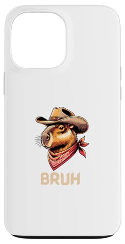 Hülle für iPhone 13 Pro Max Capybara Cinco De Mayo Bruh Retro Herren Jungen Kinder Jugend Damen von IVRY