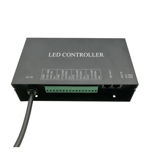 H802RA 4-Port (4096 Pixel) Controller DMX WS2801 WS2811 LED-Lichtpixel-Controller(EU) von IYNWBJTS