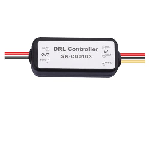 LED DRL Controller Auto Tagfahrlicht Relais Kabelbaum Dimmer Ein/Aus Nebelscheinwerfer Strobe Controller SK-CD0100 SK-CD0102(SK-CD0103) von IYNWBJTS