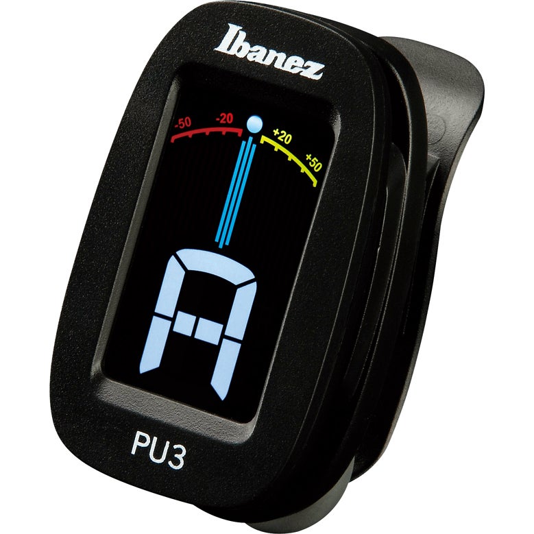 Ibanez PU3 Black Chromatic Clip-On Tuner von Ibanez