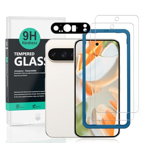 Ibywind Schutzfolie für Google Pixel 9 Pro 5G 6,34" (2 Stück),mit 1 Stück Metall-Kameraschutz,9H Härte,Panzer Schutz Glas,Anti-Kratzer Ibywind Schutzfolie für Google Pixel 9 Pro 5G 6,34" (2 Stück),mit 1 Stück Metall-Kameraschutz,9H Härte,Panzer Schutz Glas,Anti-Kratzer von Ibywind