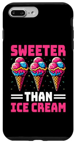 Hülle für iPhone 7 Plus/8 Plus Süßer als Eiscreme Dessert Sommer von Ice Cream Dessert Lover Gifts