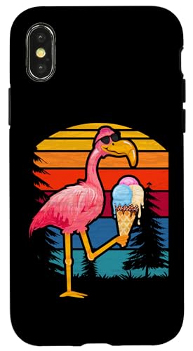 Hülle für iPhone X/XS Lustiges Eiscreme-Design Eisbecher Sommer-Eiscreme-Liebhaber von Ice Cream Gift Sundae Shirts Men Women Kids