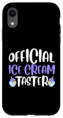 Hülle für iPhone XR Lustiges Eiscreme-Design Eisbecher Sommer-Eiscreme-Liebhaber von Ice Cream Gift Sundae Shirts Men Women Kids