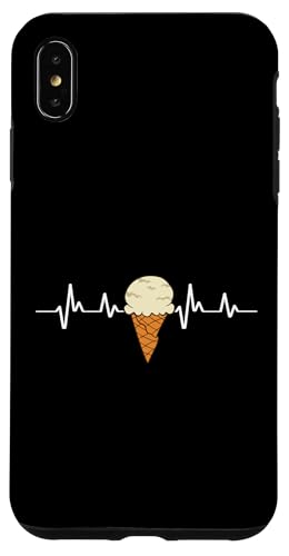 Hülle für iPhone XS Max Lustiges Eiscreme-Design Eisbecher Sommer-Eiscreme-Liebhaber von Ice Cream Gift Sundae Shirts Men Women Kids