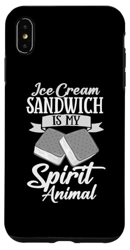 Hülle für iPhone XS Max Eiscreme-Sandwich-Lebensmittel-Dessert-Rezept von Ice Cream Sandwich
