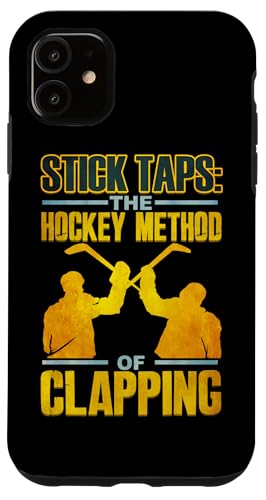 Hülle für iPhone 11 Hockey-Fan-Geschenk-Schläger für Hockey von Ice Hockey Gifts Sport Apparel by Kanig Designs