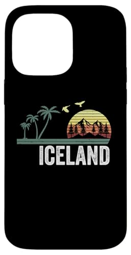 Hülle für iPhone 14 Pro Max Island Souvenir Urlaub Reisen Männer Frauen Erinnerung von Iceland Reminder Souvenir