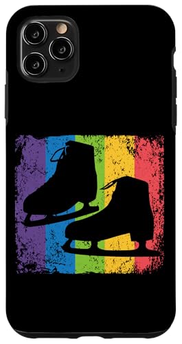 Hülle für iPhone 11 Pro Max Eiskunstlauf Eiskunstlauf Vintage Mädchen Eislaufen von Iceskating Figure Skating Ice Dancing Accessoires