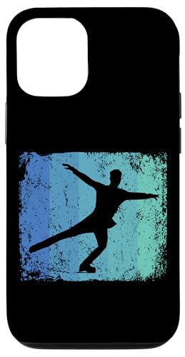 Hülle für iPhone 12/12 Pro Eiskunstlauf Eiskunstlauf Vintage Mädchen Eislaufen von Iceskating Figure Skating Ice Dancing Accessoires