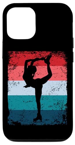 Hülle für iPhone 13 Pro Eiskunstlauf Eiskunstlauf Vintage Mädchen Eislaufen von Iceskating Figure Skating Ice Dancing Accessoires