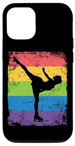 Hülle für iPhone 13 Pro Eiskunstlauf Eiskunstlauf Vintage Mädchen Eislaufen von Iceskating Figure Skating Ice Dancing Accessoires