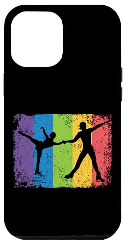 Hülle für iPhone 13 Pro Max Eiskunstlauf Eiskunstlauf Vintage Mädchen Eislaufen von Iceskating Figure Skating Ice Dancing Accessoires