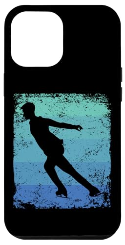 Hülle für iPhone 14 Pro Max Eiskunstlauf Eiskunstlauf Vintage Mädchen Eislaufen von Iceskating Figure Skating Ice Dancing Accessoires