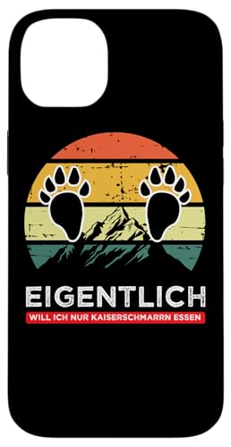 Eigentlich will Ich Nur Kaiserschmarrn Essen Berge Bieber Hülle für iPhone 14 Plus von Ich Will Nur Kaiserschmarrn Essen Berge Wanderer