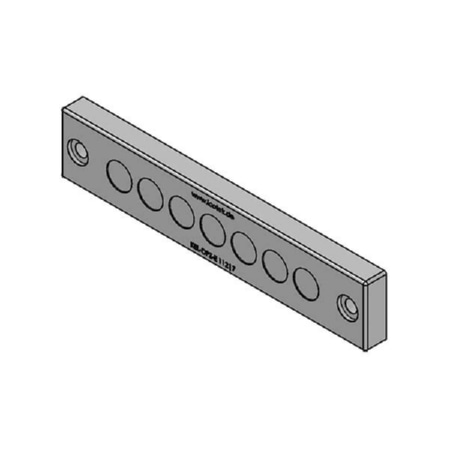 KEL-DPZ-E 112/7  (10 Stück) - Kabeldurchführungsplatte KEL-DPZ-E 112/7 von Icotek