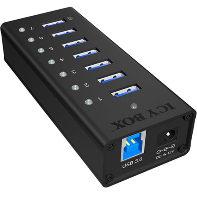 IB-AC618, USB-Hub von Icy Box