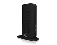 ICY BOX IB-DK2252AC Kabelgebunden USB 3.2 Gen 1 (3.1 Gen 1) Type-C Schwarz von Icy Box