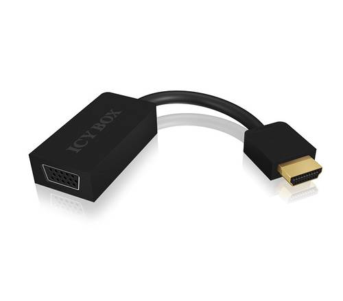 ICY BOX Monitor Adapter [1x HDMI-Stecker - 1x VGA-Buchse] IB-AC502 von Icy Box