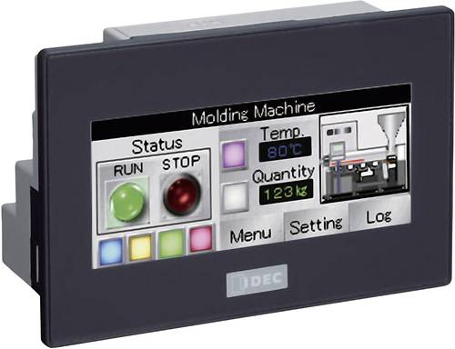 Idec FT1A-C12RA-B FT1A-C12RA-B SPS-Touchpanel mit integrierter Steuerung 24 V/DC von Idec