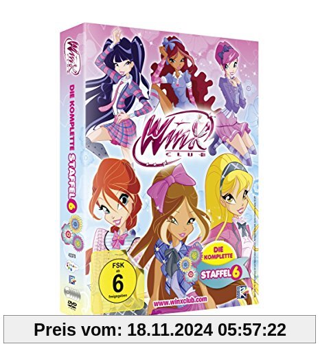 The Winx Club - Die komplette Staffel 6 [5 DVDs] von Iginio Straffi