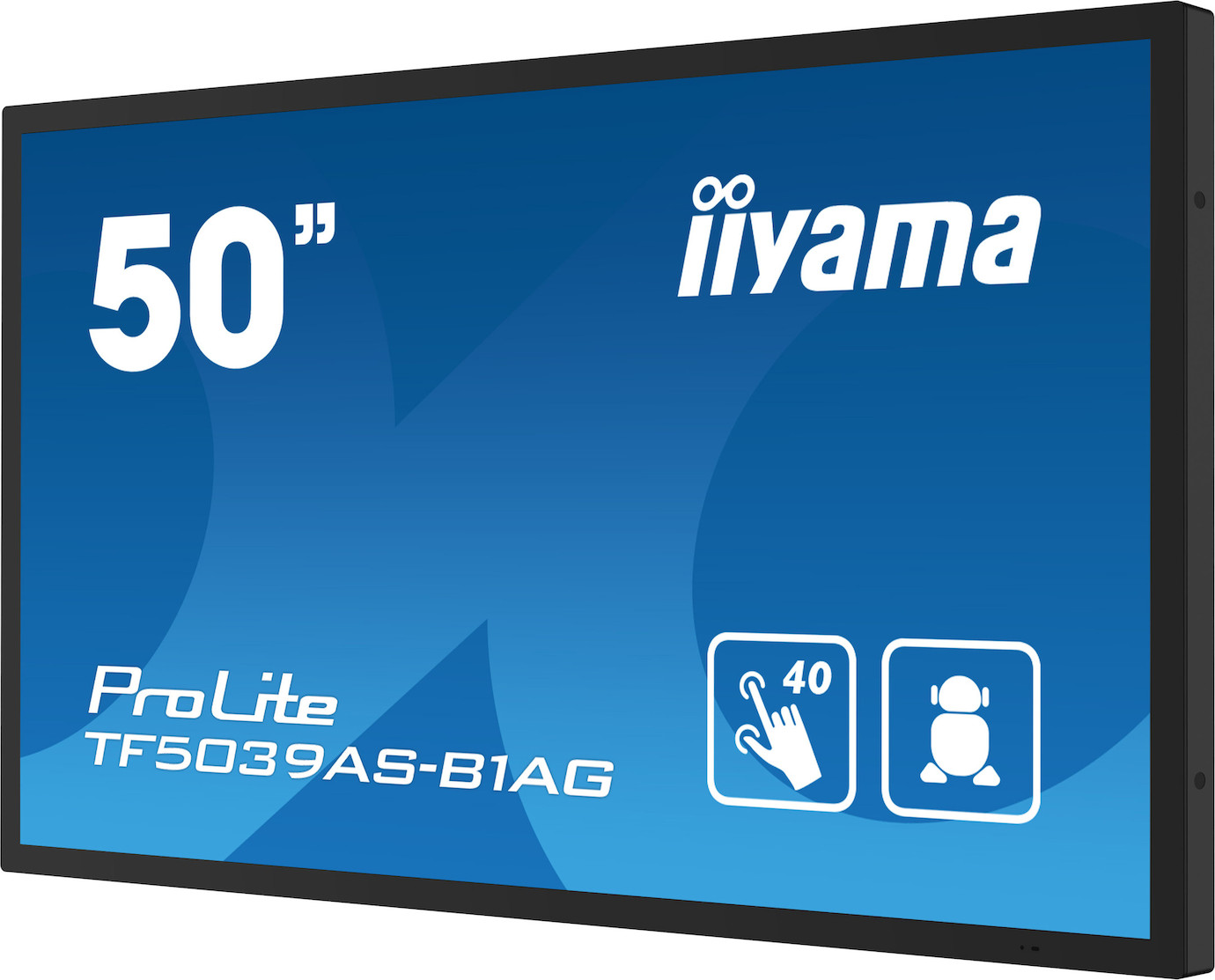 IIYAMA 125.7cm (49,5) TF5039AS-B1AG 16:9 M-Touch 2xHDMI+DP [Energieklasse F] (TF5039AS-B1AG) von Iiyama