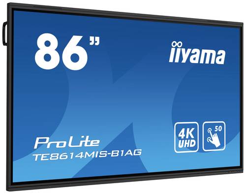 Iiyama ProLite iiWare11 Digital Signage Display 217.4cm 85.6 Zoll 3840 x 2160 Pixel 24/7 von Iiyama