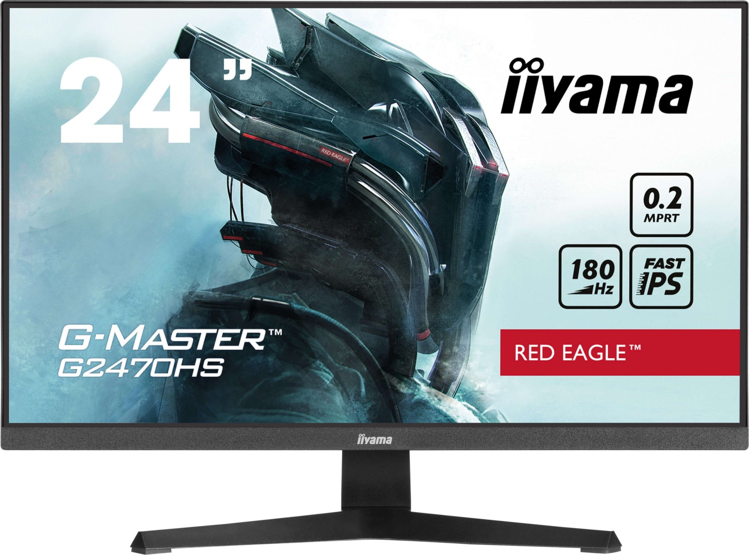 iiyama G-Master G2470HS-B1 Black Hawk - 24 - IPS - 180Hz (G2470HS-B1) von Iiyama