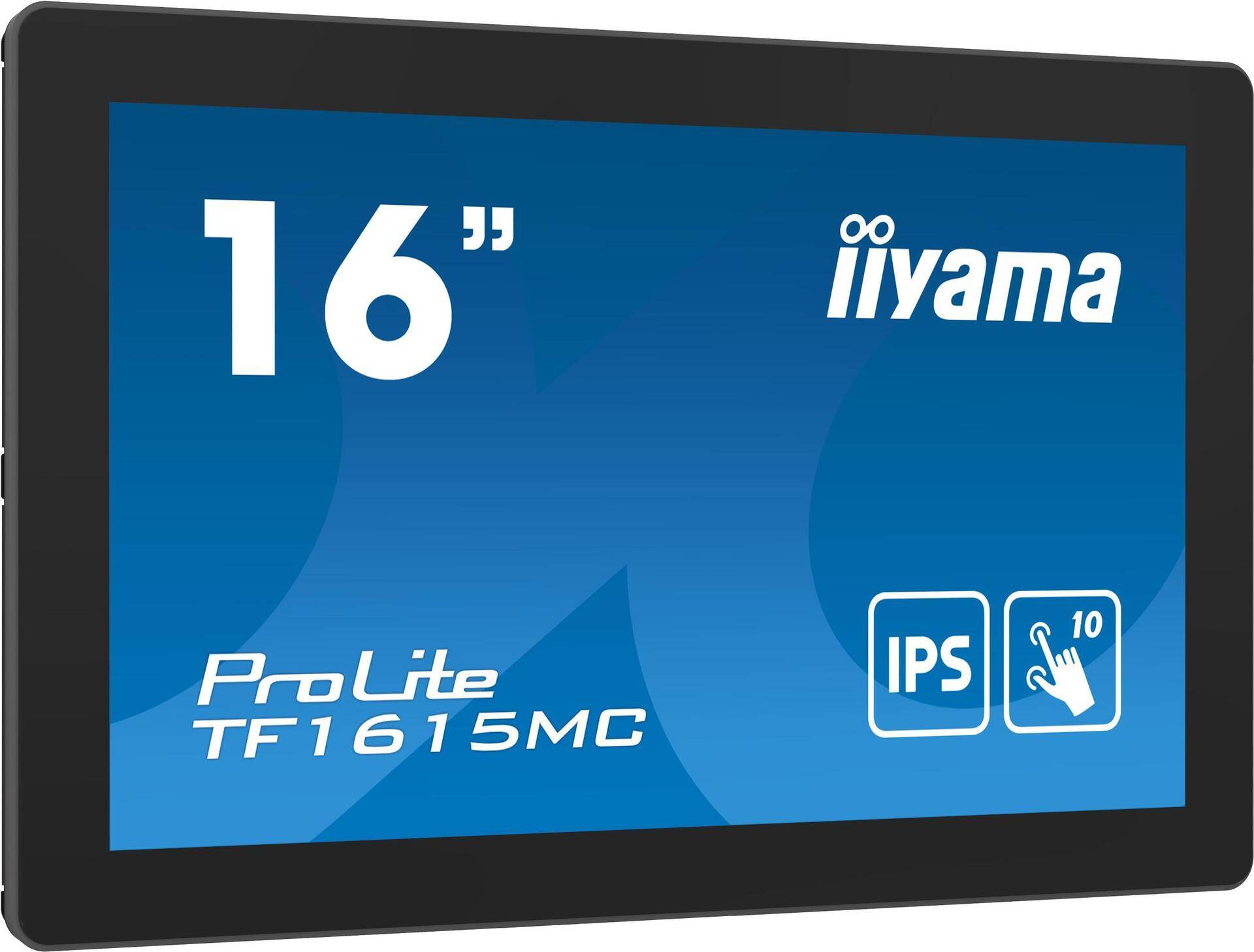 iiyama ProLite TF1615MC-B1 Computerbildschirm 39,6 cm (15.6 ) 1920 x 1080 Pixel Full HD Touchscreen Schwarz (TF1615MC-B1) von Iiyama