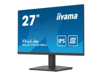 iiyama ProLite XU2793HSU-B4 - LED-Display - 27 - 1920 x 1080 Full HD (1080p) @ 75 Hz - IPS - 300 cd/m² - 1000:1 - 4 ms - HDMI, VGA, DisplayPort - Lautsprecher - mattschwarz von Iiyama